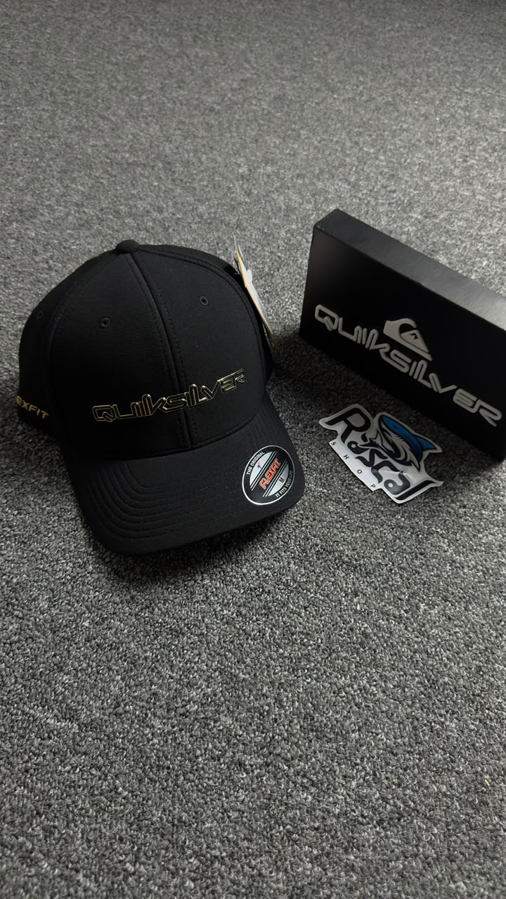 Boné quiksilver outline side