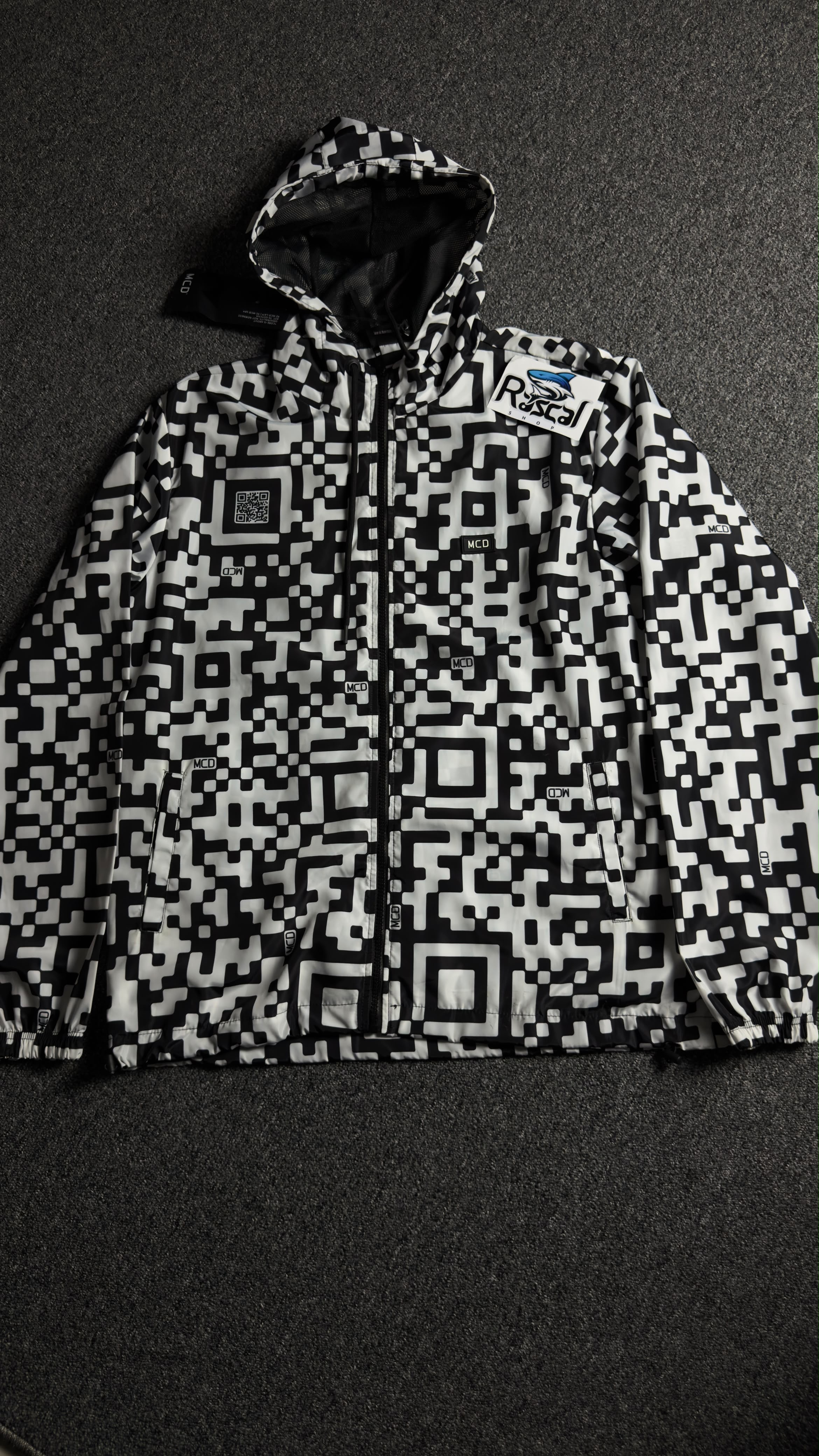 Corta vento QR CODE